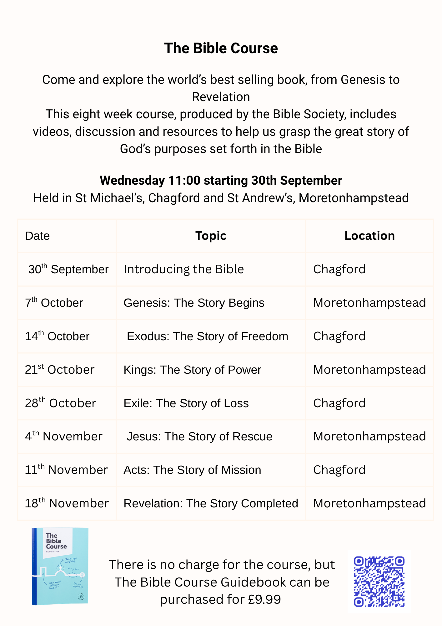The Bible Course